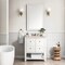 James Martin Vanities Breckenridge 30in Single Vanity, Bright White w/ 3 CM Eternal Marfil Top 330-V30-BW-3EMR - alternate 4
